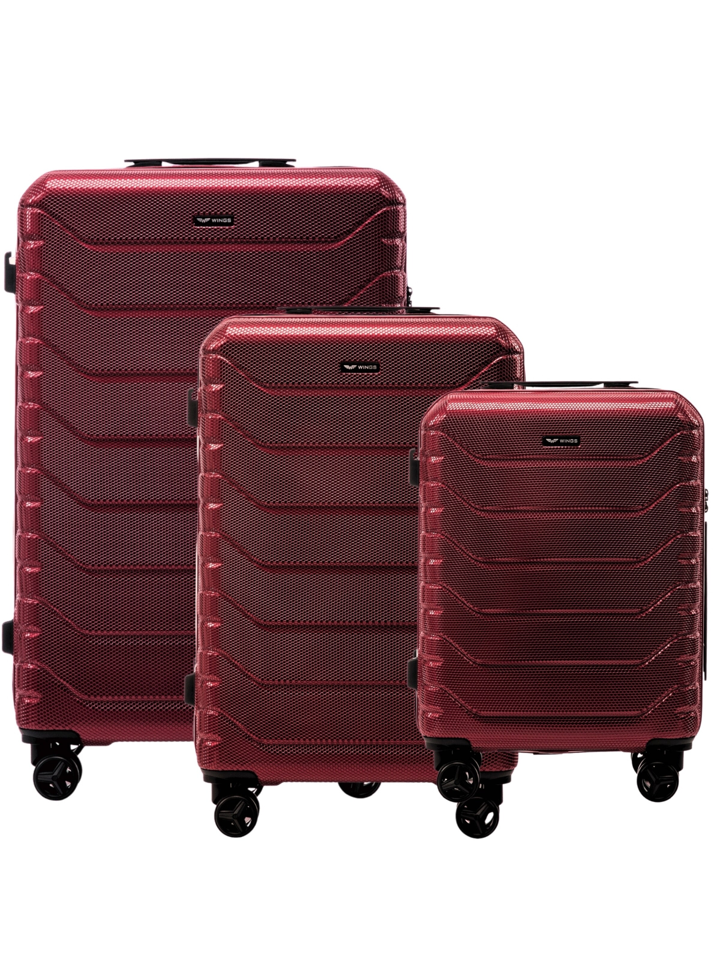 WINGS Cart 'PEAFOWL' in Red: front