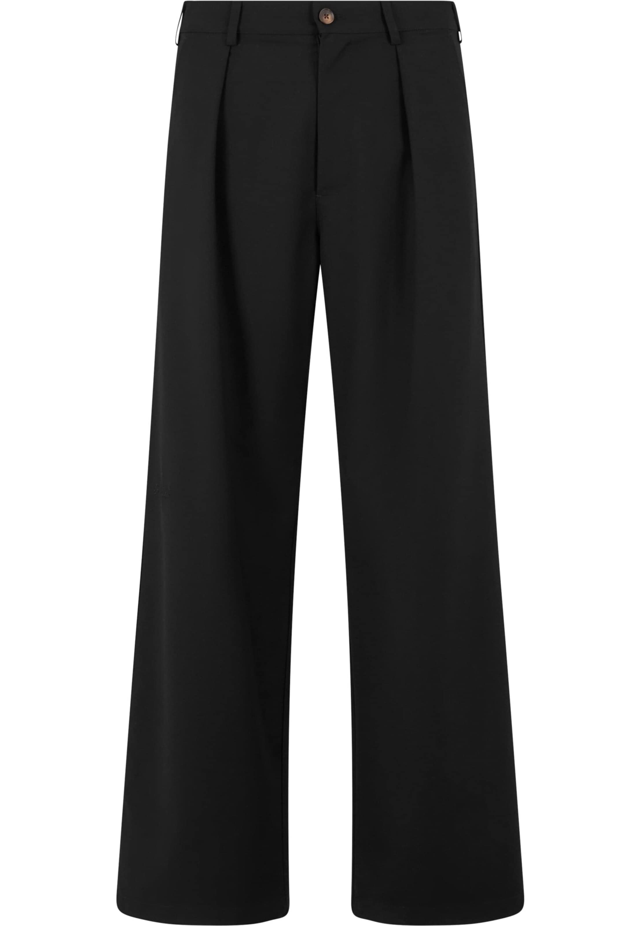 Prohibited Wide leg Trousers 'SoHo' in Black: front