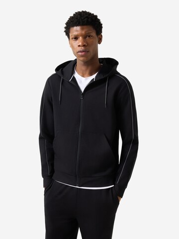 Bogner Fire + Ice Sweatjacke 'Uday' in Schwarz: Vorderseite