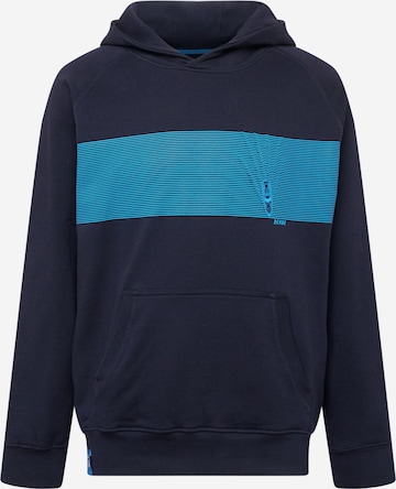 Derbe Sweatshirt 'Kink' in Blue: front