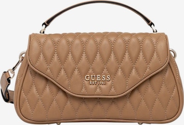 Borsa a mano 'Valla' di GUESS in marrone: frontale