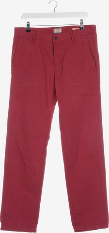 BOSS Orange Pants in 33 x 32 in Red: front