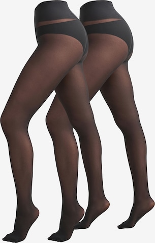 NextNajlonske hulahopke - crna boja: prednji dio