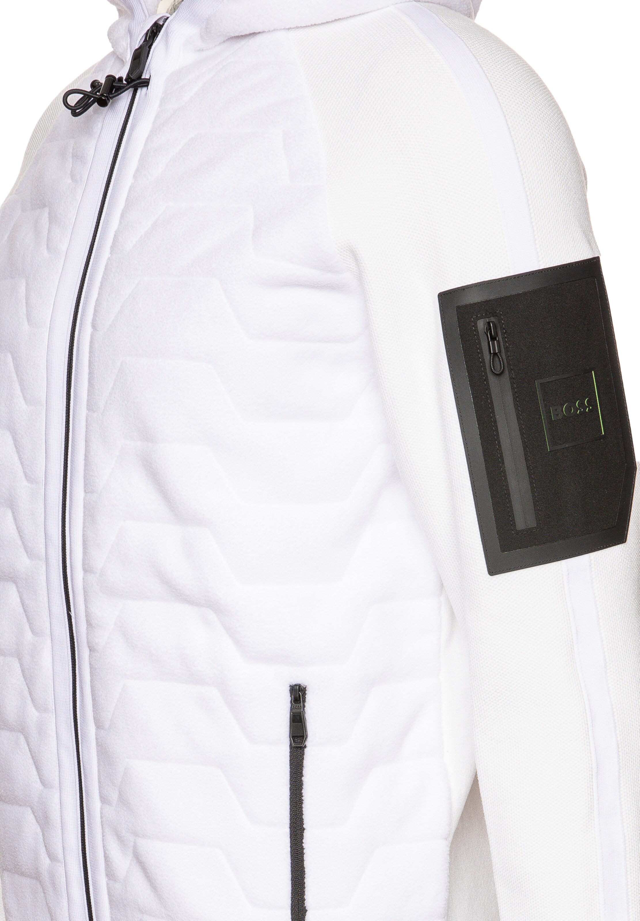 BOSS Übergangsjacke 'Martic' in Weiß