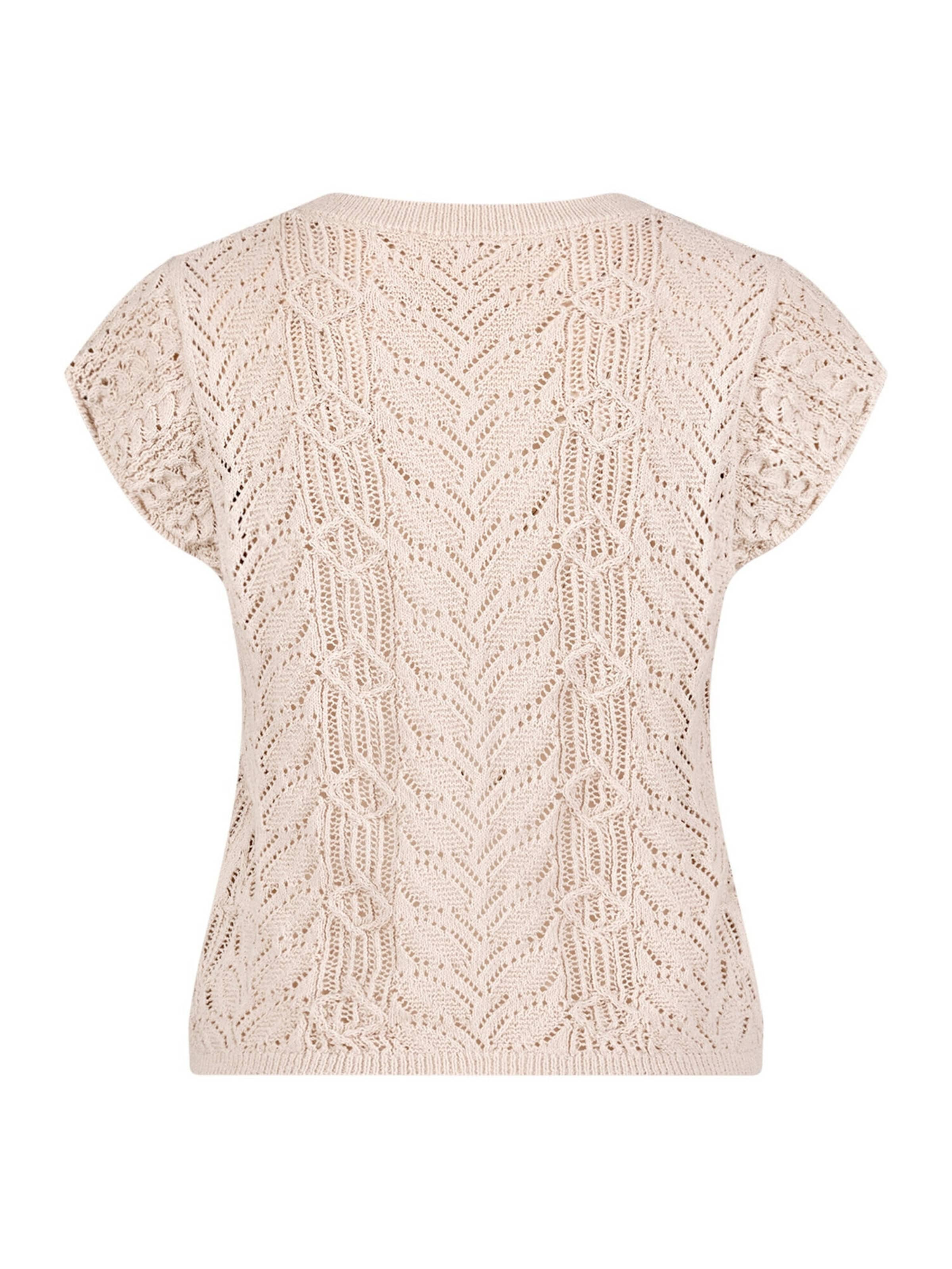 Cartoon Sweater in Beige
