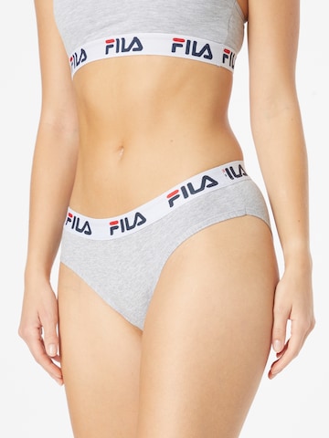 Slip di FILA in grigio: frontale