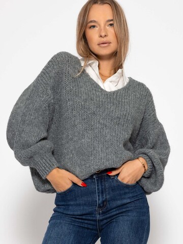 SASSYCLASSY Oversized sweater in Grey