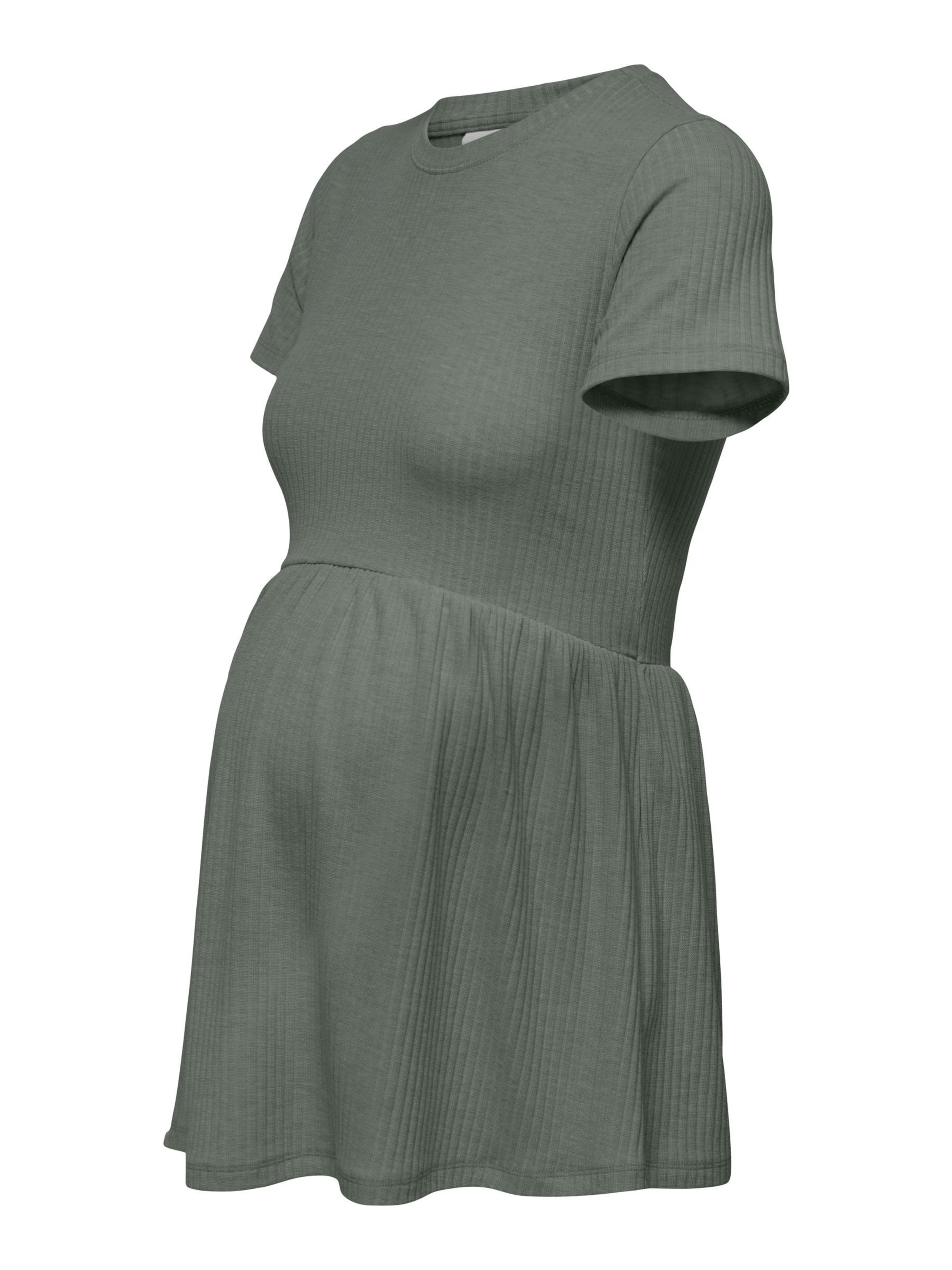 Only Maternity Shirt 'OLMMalaya' in Groen: voorkant