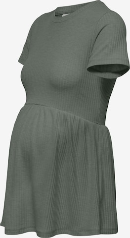 T-shirt 'OLMMalaya' Only Maternity en vert : devant