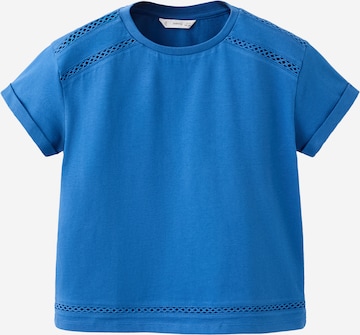 MANGO KIDS Tričko 'ELLIE' - Modrá: predná strana