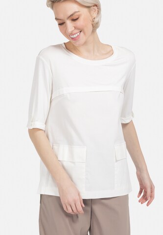 HELMIDGE Blouse in Wit: voorkant