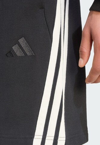ADIDAS SPORTSWEAR Loosefit Παντελόνι φόρμας σε μαύρο