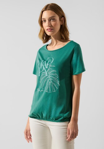 STREET ONE Shirt in Green: front