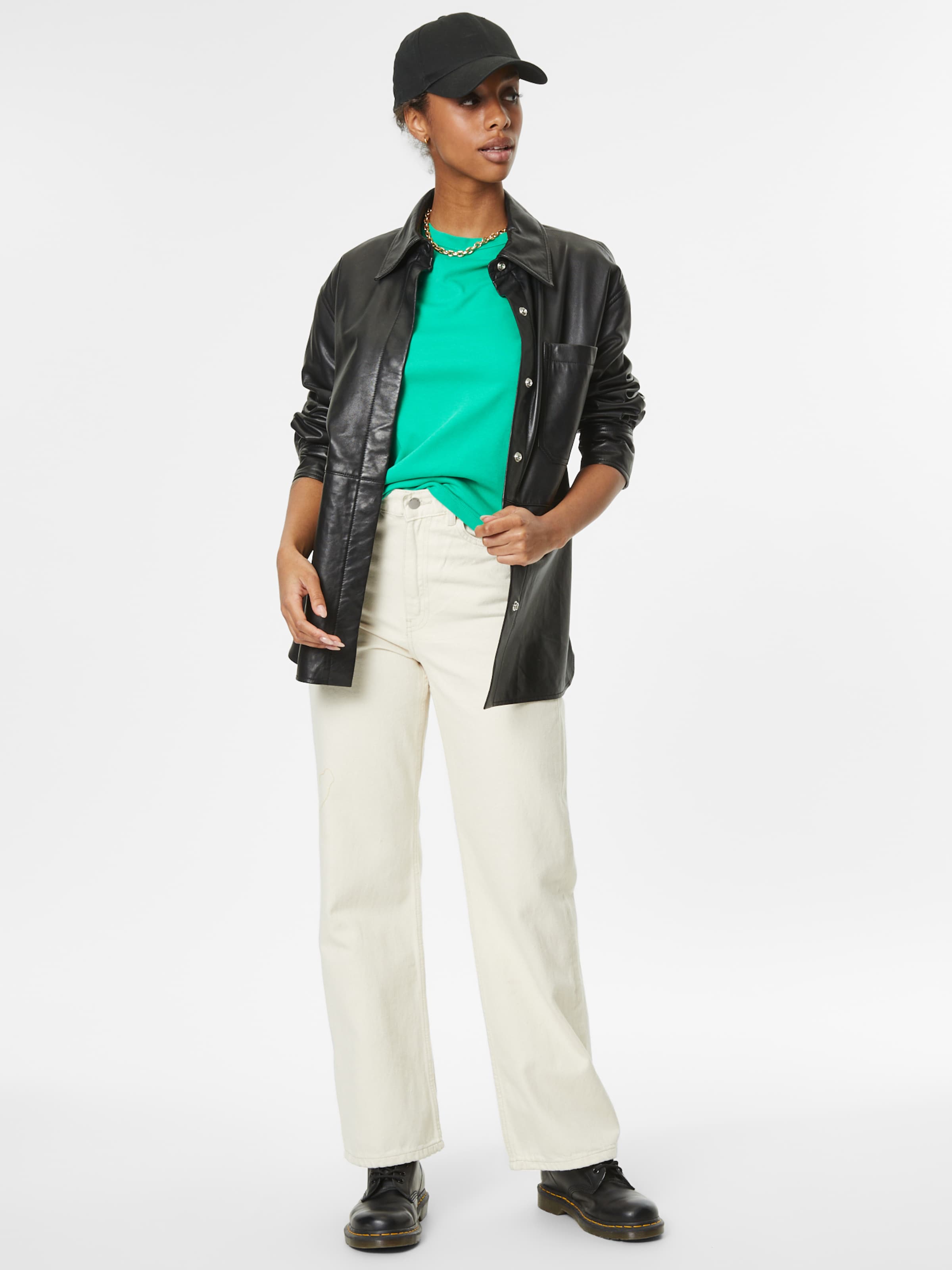 Frauen Shirts & Tops Soft Rebels T-Shirt 'Hella' (GOTS) in Hellgrün - RM46044 Frauen Shirts & Tops Soft Rebels T-Shirt 'Hella' (GOTS) in Hellgrün - RM46044