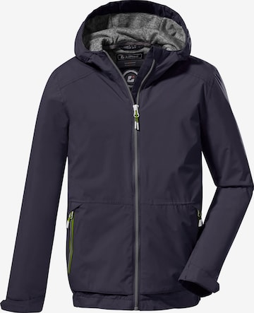 KILLTEC Outdoor jacket in Blue: front