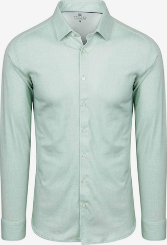 DESOTO Slim Fit Hemd in Grün: Vorderseite