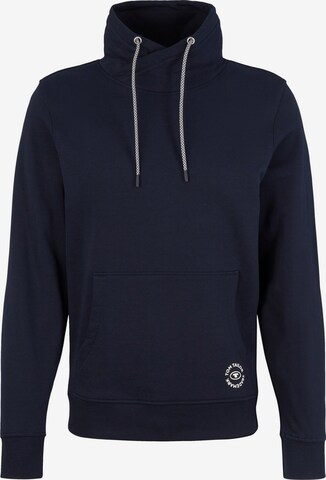 TOM TAILOR Sweatshirt in Blauw: voorkant