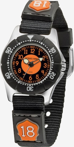 Jacques Farel Analog Watch in Black: front