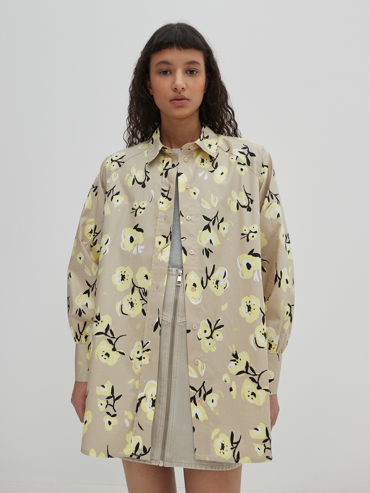 EDITED Bluse 'Elise' beige