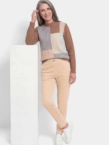 Goldner Regular Broek 'Sara' in Grijs