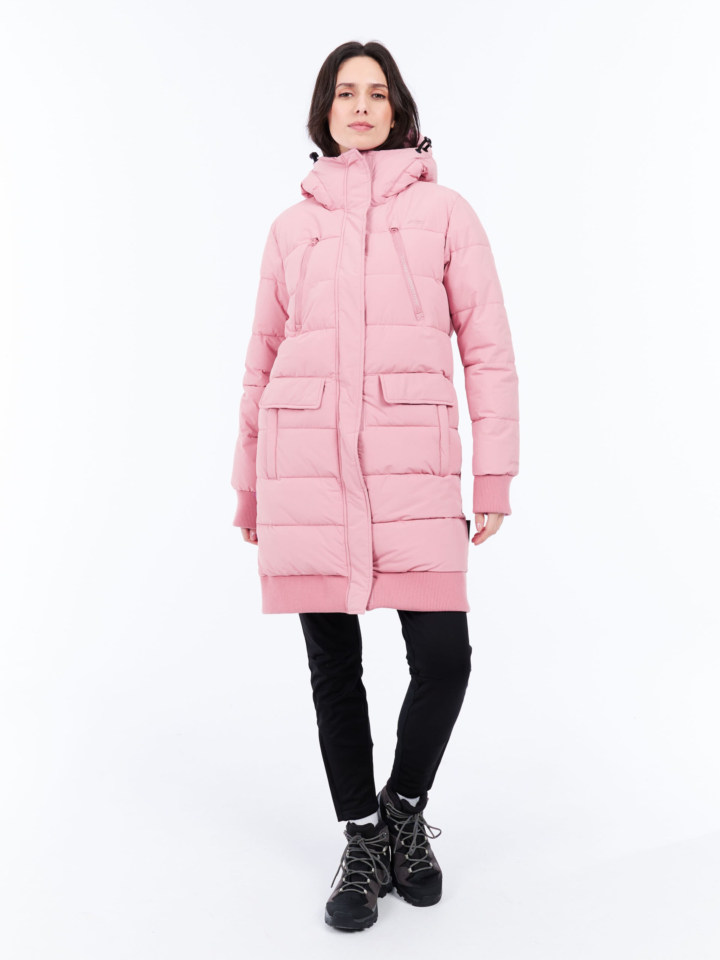 PROTEST Winter Coat 'PRTKooky' in Pink