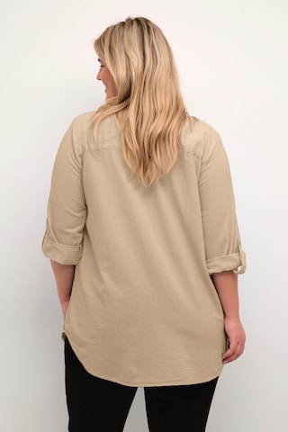 KAFFE CURVE Tunic 'Nana' in Beige