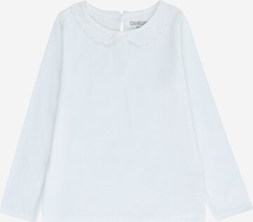 T-Shirt OshKosh en blanc : devant