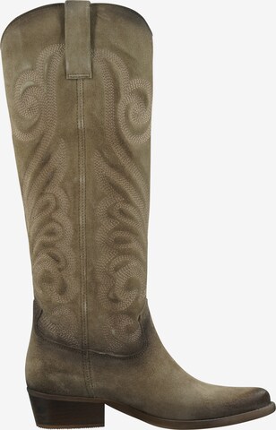 FELMINI Cowboy Boots in Grey