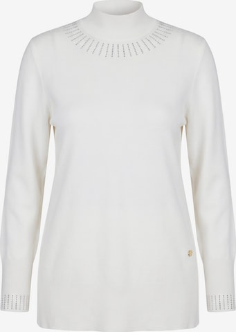 Ulla Popken Pullover in Weiß: Vorderseite