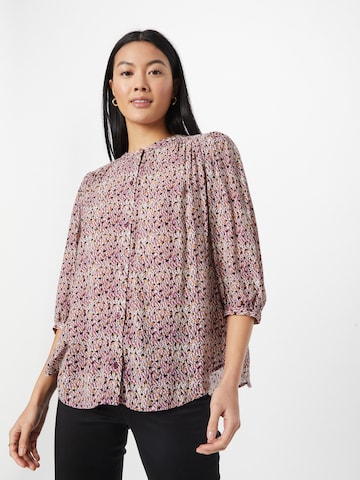 sessun - Blusa 'SOLEMIA' en lila: frente