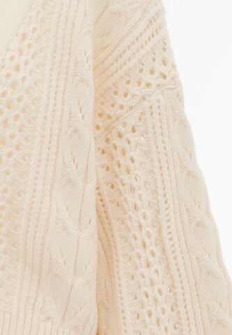 aleva Knit cardigan in Beige