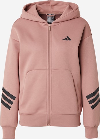 Giacca di felpa sportiva 'Future Icons' di ADIDAS SPORTSWEAR in rosa: frontale