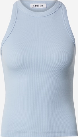 EDITED Top 'Orelia' in Blauw: voorkant