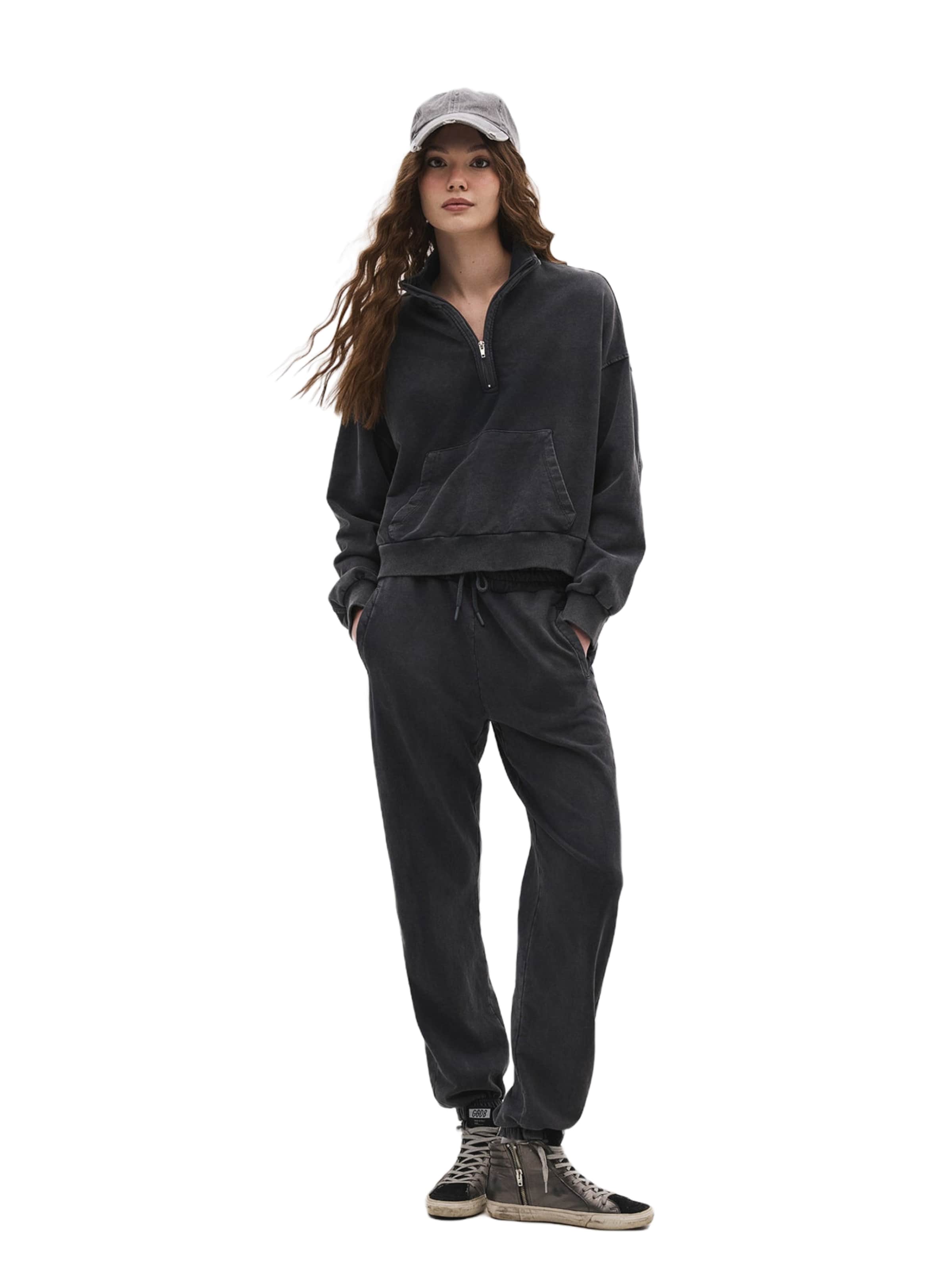 No Matter What Tapered Trousers in Black