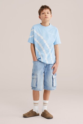WE Fashion T-Shirt in Blau