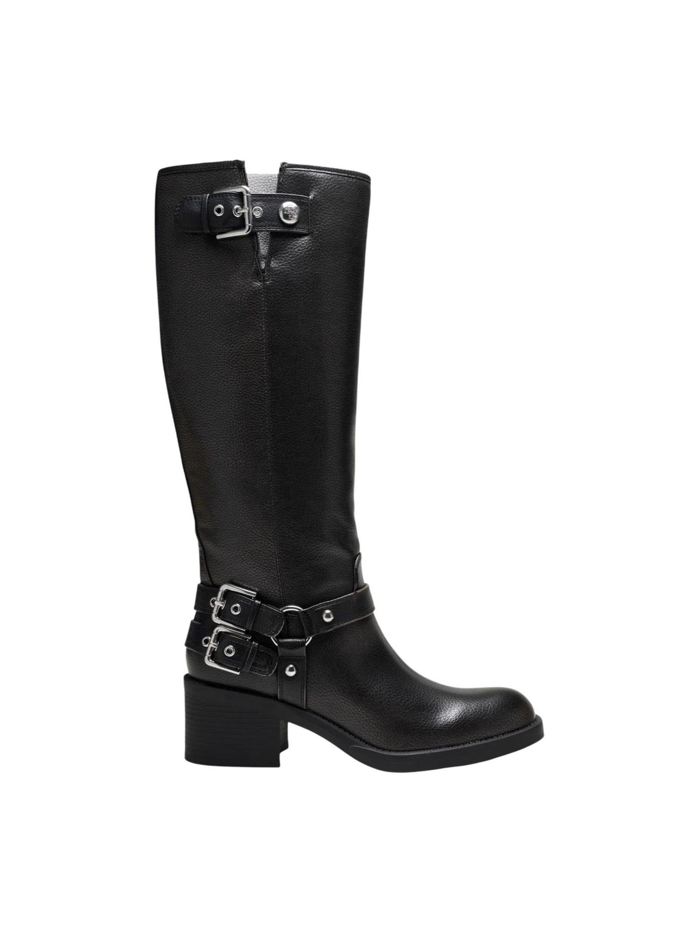 GUESS - Botas 'MATLEY FLTMAT LEA11' en negro: frente