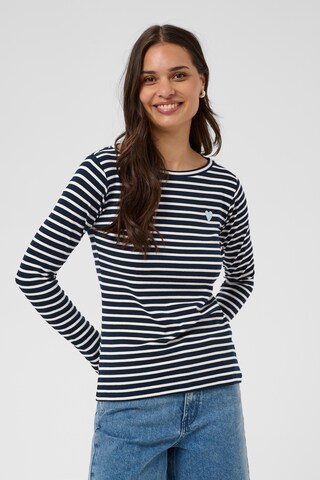 Kaffe - Camiseta 'KALiddy' en azul: frente