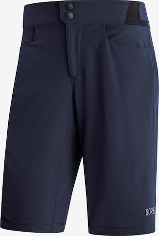 GORE WEAR Workout Pants 'Passion' in Blue: front