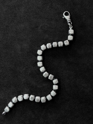 Braccialetto 'CUBE' di REYTEL in argento