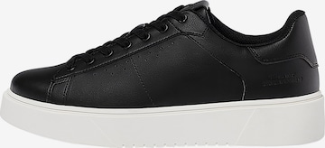 Pull&Bear Platform trainers in Black