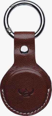 GOLDEN HEAD Key Ring 'Bari' in Brown: front