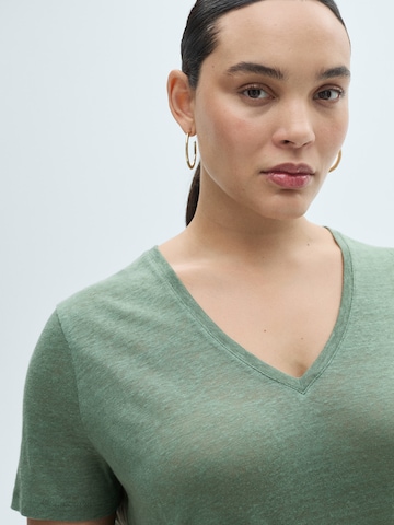 MANGO Shirt 'LINITO' in Groen