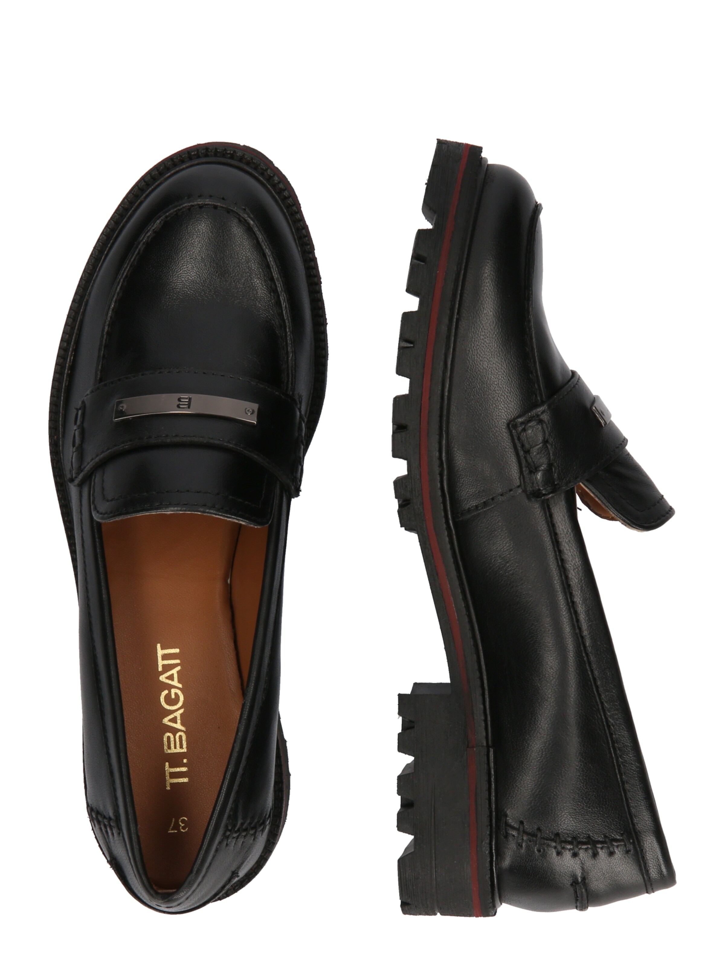 TT. BAGATT Házicipő 'Ronja' - fekete