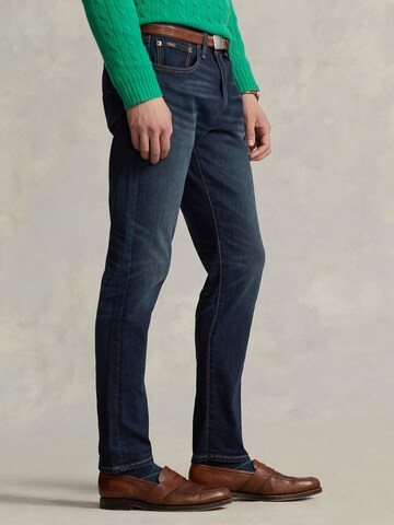 Polo Ralph Lauren Skinny Jeans in Blue: front