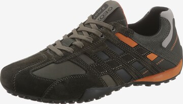 GEOX Sneakers laag 'Snake' in Groen: voorkant