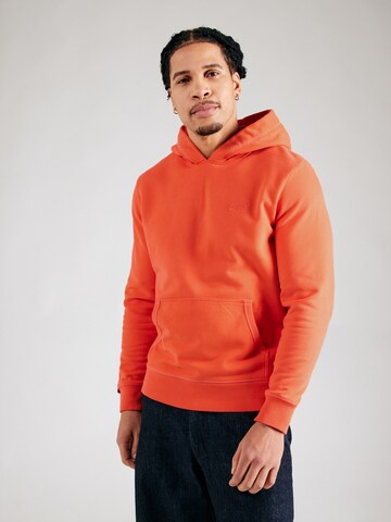 Felpa 'Essential' di Superdry in arancione: frontale
