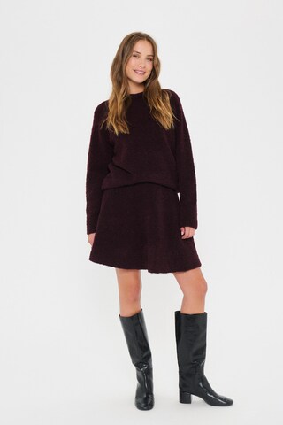 SAINT TROPEZ Sweater 'SZ Gela' in Red