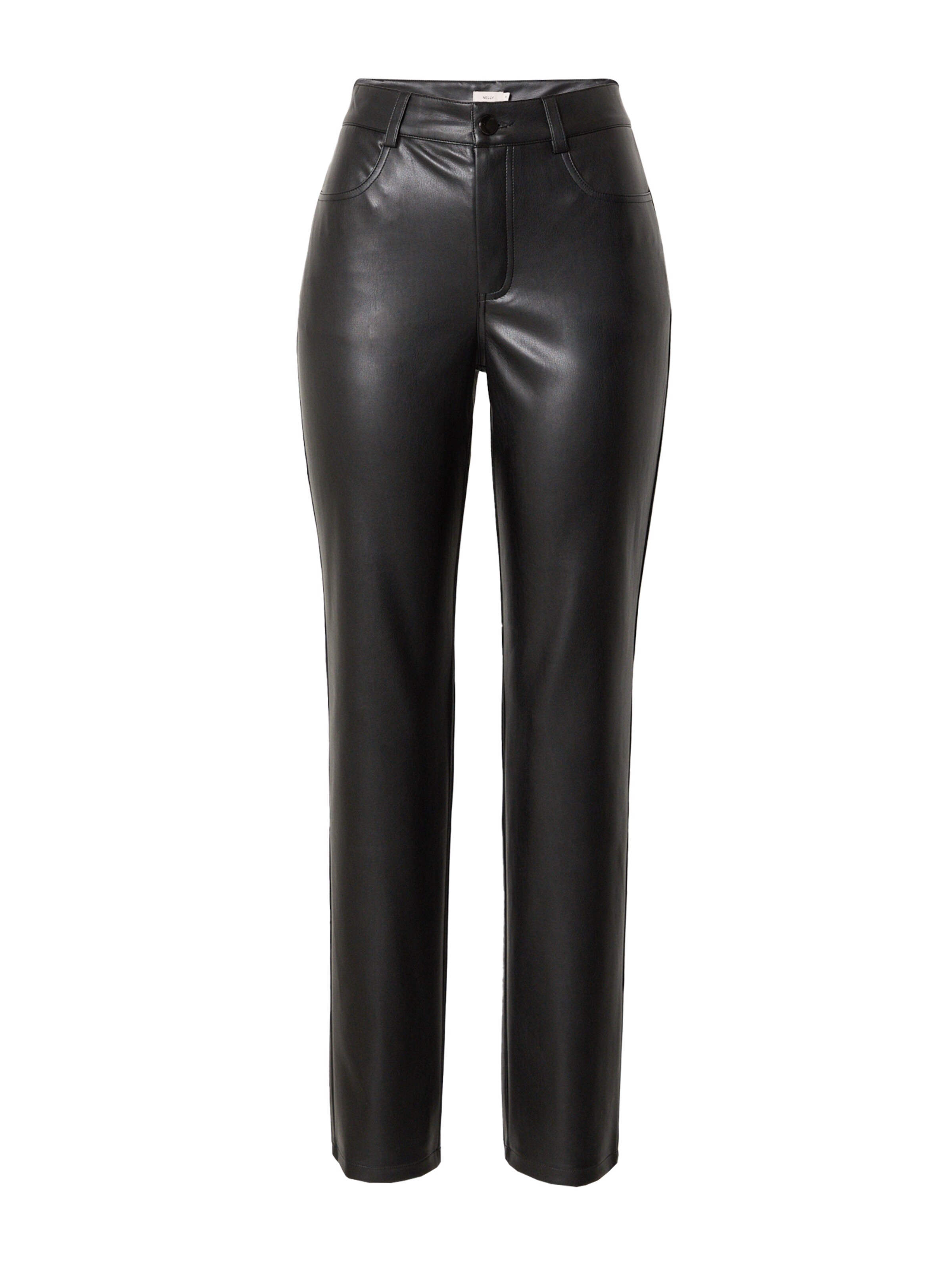 NLY by Nelly Slimfit Hlače | črna barva: sprednja stran