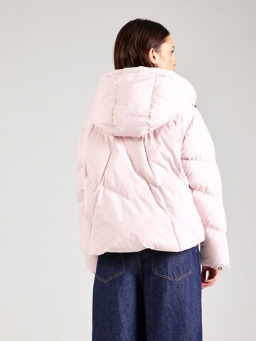 No. 1 Como Winter Jacket 'Darby' in Pink