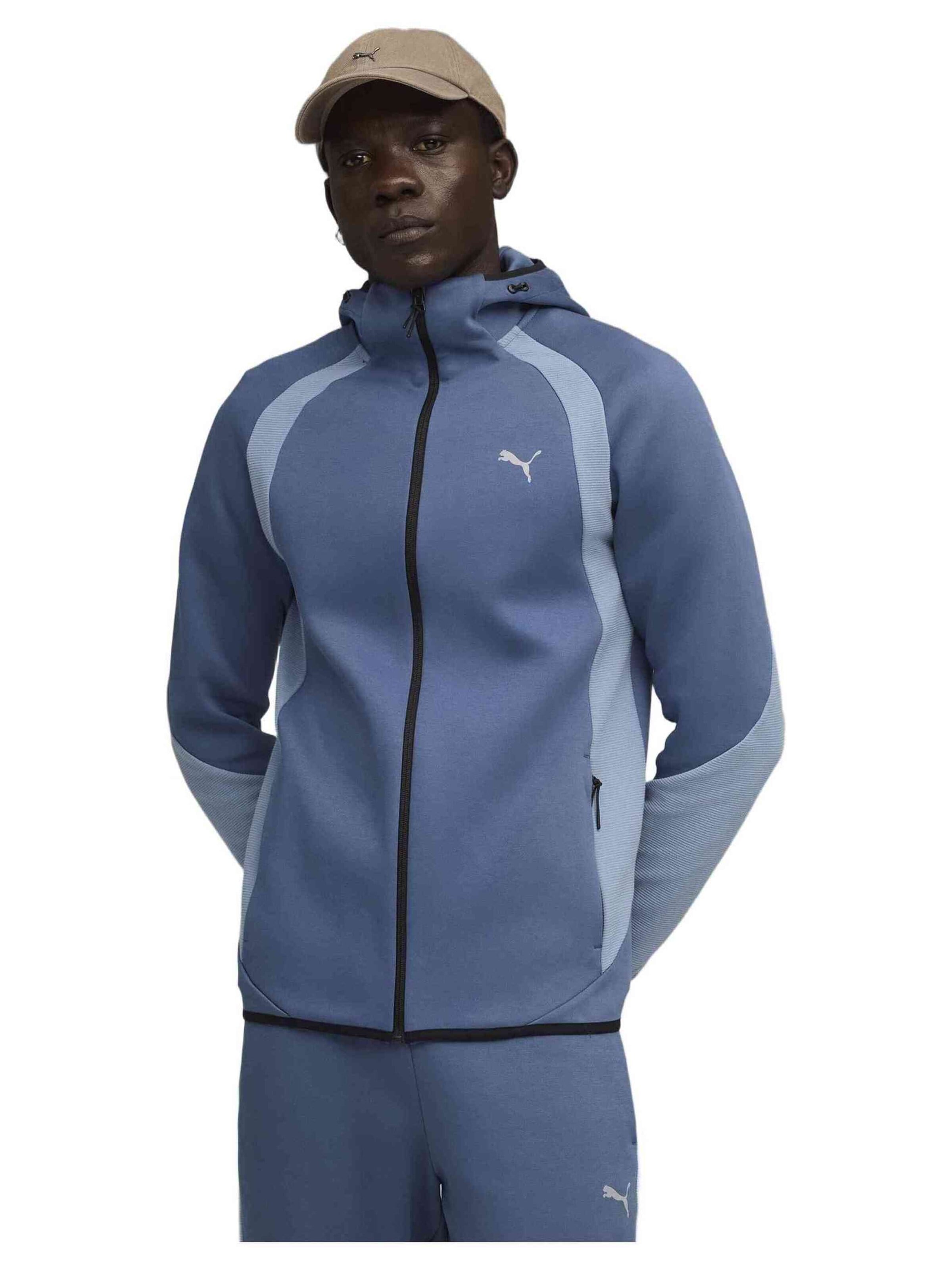 Veste de sport '688231-80' PUMA en bleu : devant